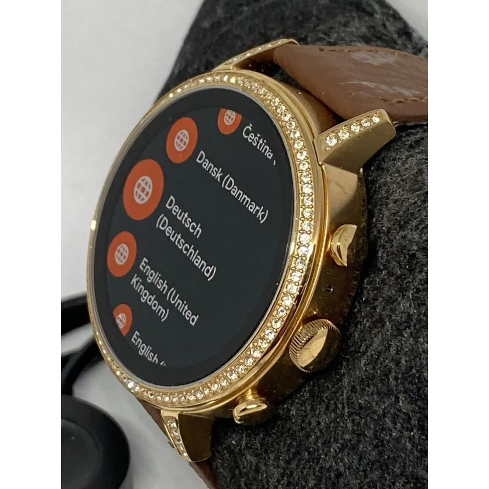 Fossil Gen 4 Authentic Digital Dial Smart Watch Custom Band FTW6011 LT447